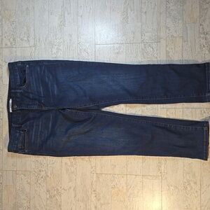 Sam Edelman The Kitten Straight Mid Rise Size 33 Denim Jeans